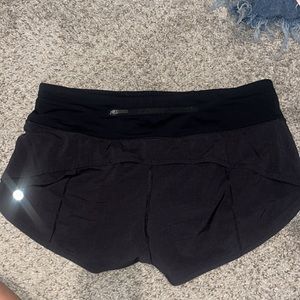 Black lulu lemon shorts